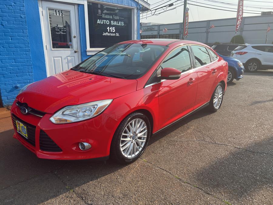 2012 Ford Focus 4dr Sdn SEL, available for sale in Stamford, Connecticut | Harbor View Auto Sales LLC. Stamford, Connecticut