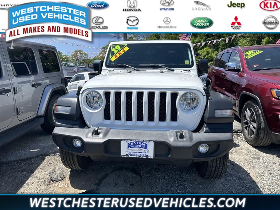 2019 Jeep Wrangler Unlimited Sport S, available for sale in White Plains, New York | Westchester Used Vehicles. White Plains, New York 2019 Jeep Wrangler Unlimited Sport S, available for sale in White Plains, New York | Westchester Used Vehicles. White Plains, New York