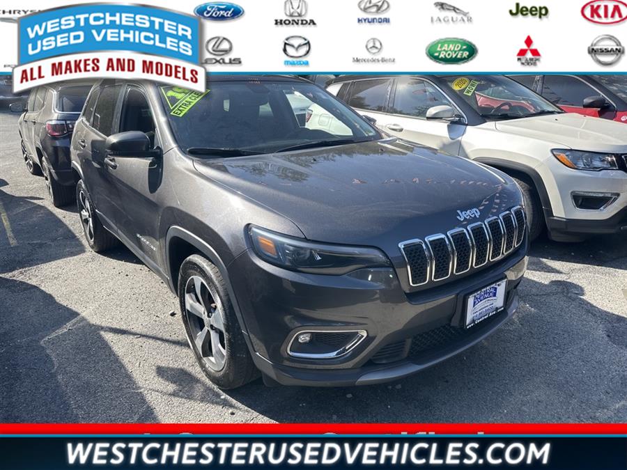 2019 Jeep Cherokee Limited, available for sale in White Plains, New York | Westchester Used Vehicles. White Plains, New York 2019 Jeep Cherokee Limited, available for sale in White Plains, New York | Westchester Used Vehicles. White Plains, New York
