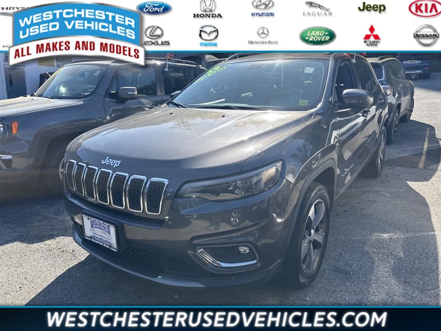 2019 Jeep Cherokee Limited, available for sale in White Plains, New York | Westchester Used Vehicles. White Plains, New York 2019 Jeep Cherokee Limited, available for sale in White Plains, New York | Westchester Used Vehicles. White Plains, New York