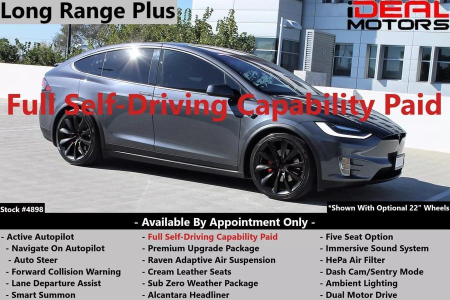 Used Tesla Model x Long Range Plus Sport Utility 4D 2021 | Ideal Motors. Costa Mesa, California
