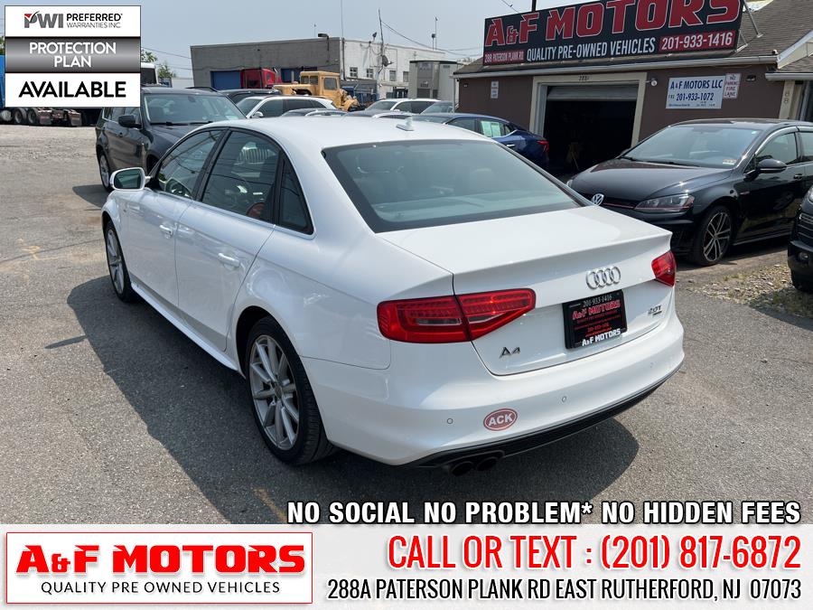 2015 Audi A4 4dr Sdn Auto quattro 2.0T Premium Plus, available for sale in East Rutherford, New Jersey | A&F Motors LLC. East Rutherford, New Jersey 2015 Audi A4 4dr Sdn Auto quattro 2.0T Premium Plus, available for sale in East Rutherford, New Jersey | A&F Motors LLC. East Rutherford, New Jersey