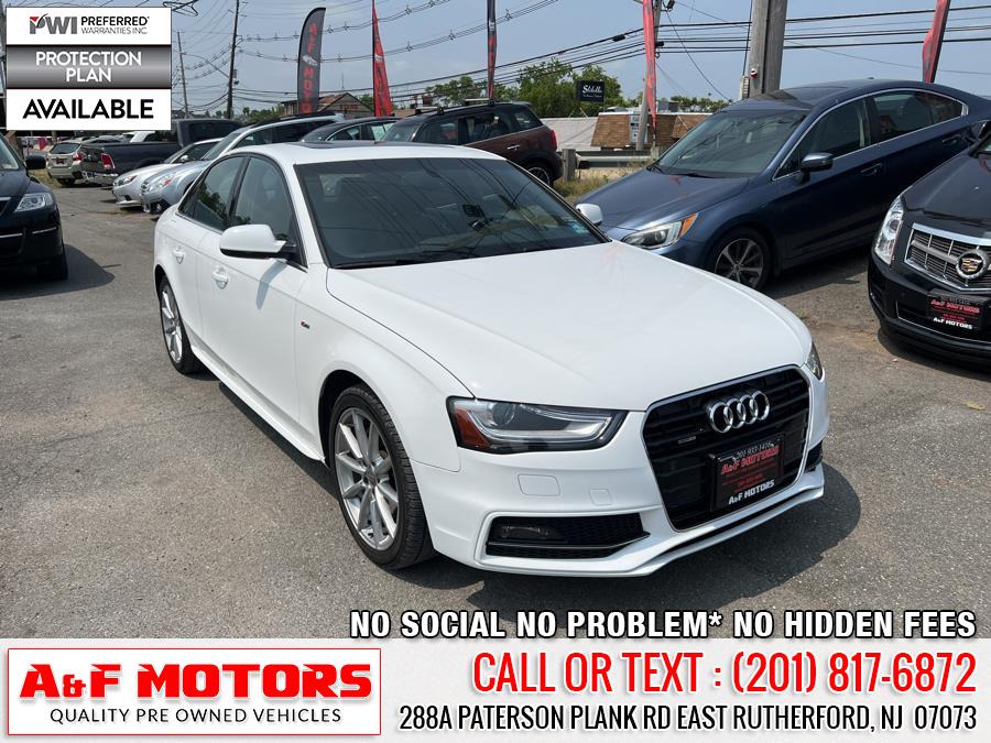 2015 Audi A4 4dr Sdn Auto quattro 2.0T Premium Plus, available for sale in East Rutherford, New Jersey | A&F Motors LLC. East Rutherford, New Jersey 2015 Audi A4 4dr Sdn Auto quattro 2.0T Premium Plus, available for sale in East Rutherford, New Jersey | A&F Motors LLC. East Rutherford, New Jersey