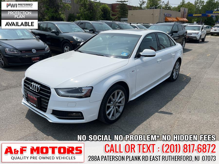 2015 Audi A4 4dr Sdn Auto quattro 2.0T Premium Plus, available for sale in East Rutherford, New Jersey | A&F Motors LLC. East Rutherford, New Jersey 2015 Audi A4 4dr Sdn Auto quattro 2.0T Premium Plus, available for sale in East Rutherford, New Jersey | A&F Motors LLC. East Rutherford, New Jersey