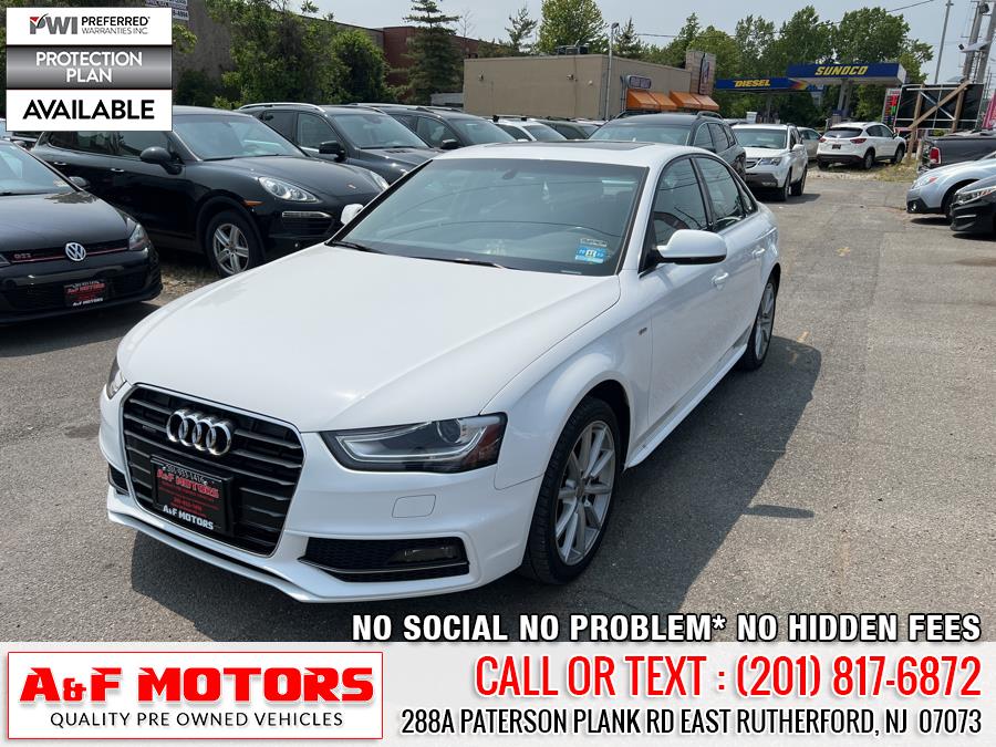 2015 Audi A4 4dr Sdn Auto quattro 2.0T Premium Plus, available for sale in East Rutherford, New Jersey | A&F Motors LLC. East Rutherford, New Jersey 2015 Audi A4 4dr Sdn Auto quattro 2.0T Premium Plus, available for sale in East Rutherford, New Jersey | A&F Motors LLC. East Rutherford, New Jersey
