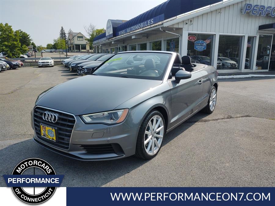 2016 Audi A3 2dr Cabriolet quattro 2.0T Premium, available for sale in Wilton, Connecticut | Performance Motor Cars Of Connecticut LLC. Wilton, Connecticut 2016 Audi A3 2dr Cabriolet quattro 2.0T Premium, available for sale in Wilton, Connecticut | Performance Motor Cars Of Connecticut LLC. Wilton, Connecticut