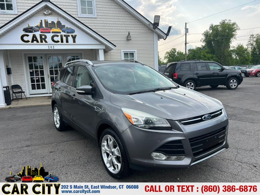 2014 Ford Escape 4WD 4dr Titanium, available for sale in East Windsor, Connecticut | Car City LLC. East Windsor, Connecticut 2014 Ford Escape 4WD 4dr Titanium, available for sale in East Windsor, Connecticut | Car City LLC. East Windsor, Connecticut