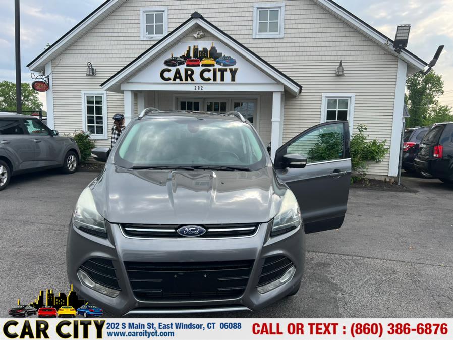2014 Ford Escape 4WD 4dr Titanium, available for sale in East Windsor, Connecticut | Car City LLC. East Windsor, Connecticut 2014 Ford Escape 4WD 4dr Titanium, available for sale in East Windsor, Connecticut | Car City LLC. East Windsor, Connecticut