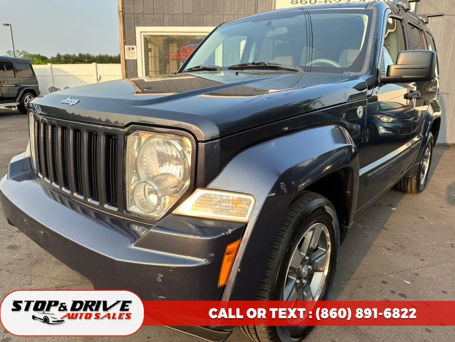 2008 Jeep Liberty 4WD 4dr Sport, available for sale in East Windsor, Connecticut | Stop & Drive Auto Sales. East Windsor, Connecticut 2008 Jeep Liberty 4WD 4dr Sport, available for sale in East Windsor, Connecticut | Stop & Drive Auto Sales. East Windsor, Connecticut