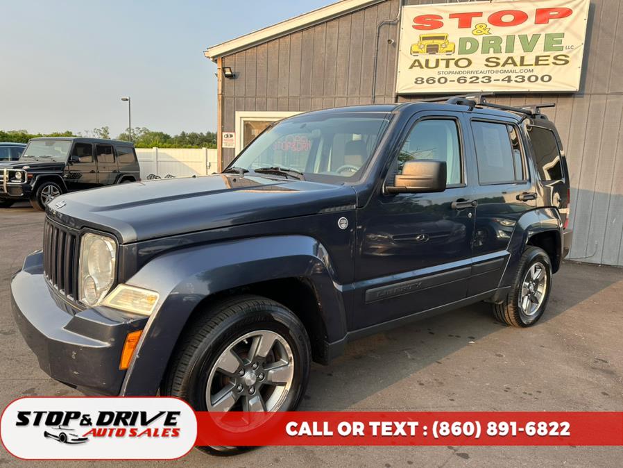 2008 Jeep Liberty 4WD 4dr Sport, available for sale in East Windsor, Connecticut | Stop & Drive Auto Sales. East Windsor, Connecticut 2008 Jeep Liberty 4WD 4dr Sport, available for sale in East Windsor, Connecticut | Stop & Drive Auto Sales. East Windsor, Connecticut