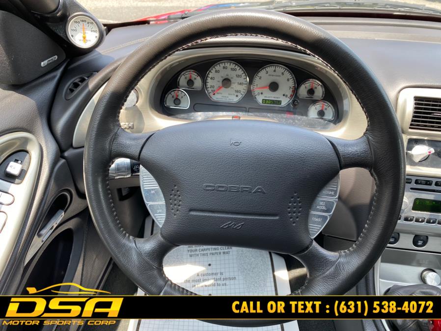 2001 Ford Mustang 2dr Cpe SVT Cobra, available for sale in Commack, New York | DSA Motor Sports Corp. Commack, New York 2001 Ford Mustang 2dr Cpe SVT Cobra, available for sale in Commack, New York | DSA Motor Sports Corp. Commack, New York