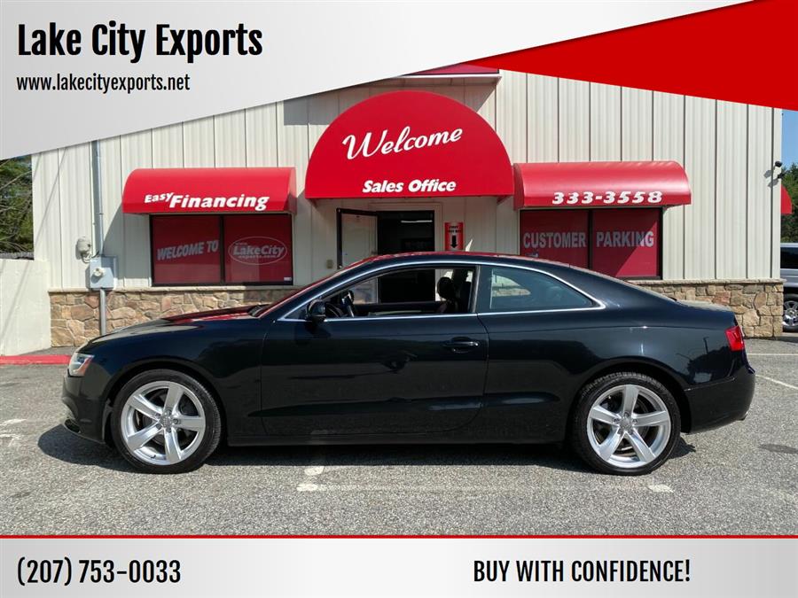 2014 Audi A5 2.0T quattro Premium AWD 2dr Coupe 8A, available for sale in Auburn, Maine | Lake City Exports Inc. Auburn, Maine