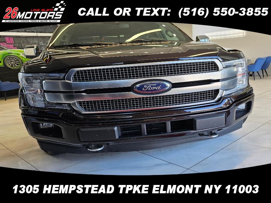 2020 Ford F-150 Platinum 4WD SuperCrew 5.5'' Box, available for sale in ELMONT, New York | 26 Motors Long Island. ELMONT, New York