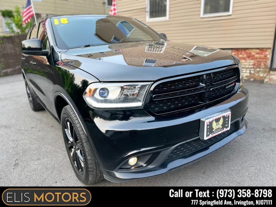 2018 Dodge Durango SXT AWD, available for sale in Irvington, New Jersey | Elis Motors Corp. Irvington, New Jersey 2018 Dodge Durango SXT AWD, available for sale in Irvington, New Jersey | Elis Motors Corp. Irvington, New Jersey