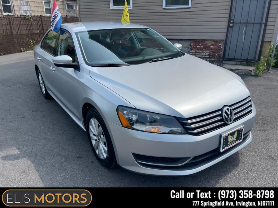 2013 Volkswagen Passat 4dr Sdn 2.5L Auto S w/Appearance PZEV *Ltd Avail*, available for sale in Irvington, New Jersey | Elis Motors Corp. Irvington, New Jersey 2013 Volkswagen Passat 4dr Sdn 2.5L Auto S w/Appearance PZEV *Ltd Avail*, available for sale in Irvington, New Jersey | Elis Motors Corp. Irvington, New Jersey