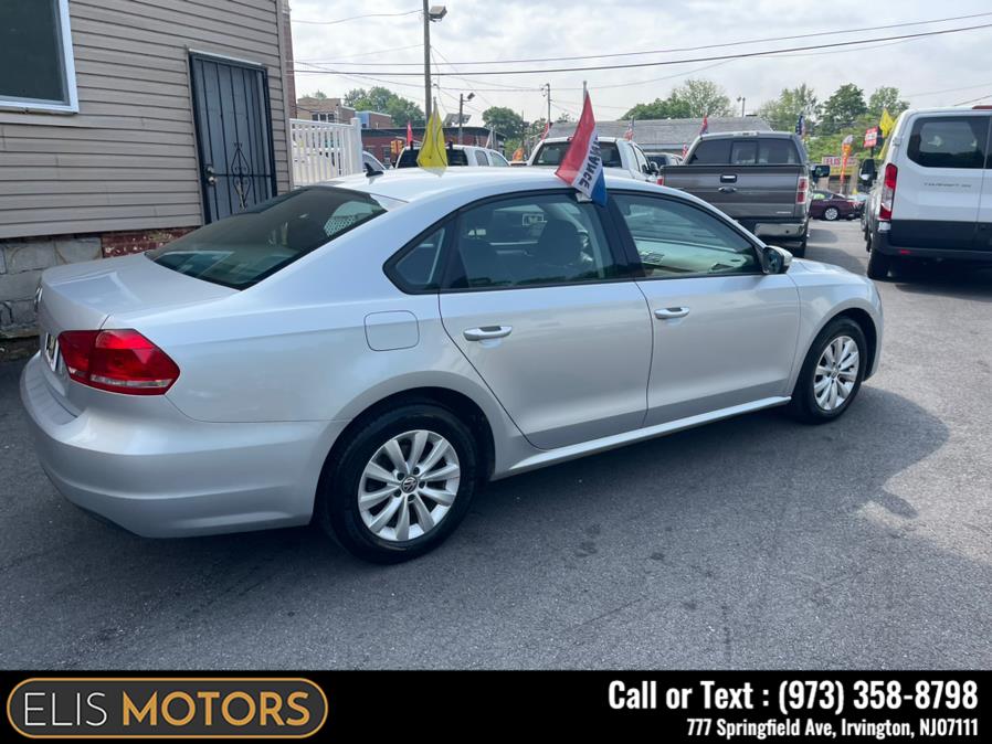 2013 Volkswagen Passat 4dr Sdn 2.5L Auto S w/Appearance PZEV *Ltd Avail*, available for sale in Irvington, New Jersey | Elis Motors Corp. Irvington, New Jersey 2013 Volkswagen Passat 4dr Sdn 2.5L Auto S w/Appearance PZEV *Ltd Avail*, available for sale in Irvington, New Jersey | Elis Motors Corp. Irvington, New Jersey