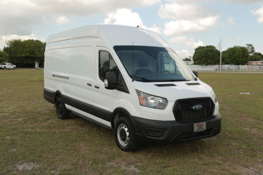 2021 Ford Transit Cargo Van T-350 148" EL Hi Rf 9500 GVWR RWD, available for sale in Miami, Florida | 26 Motors Miami. Miami, Florida