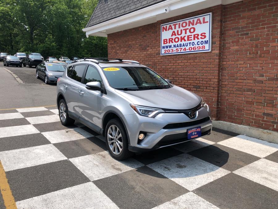 2016 Toyota RAV4 AWD 4dr Limited, available for sale in Waterbury, Connecticut | National Auto Brokers, Inc.. Waterbury, Connecticut 2016 Toyota RAV4 AWD 4dr Limited, available for sale in Waterbury, Connecticut | National Auto Brokers, Inc.. Waterbury, Connecticut