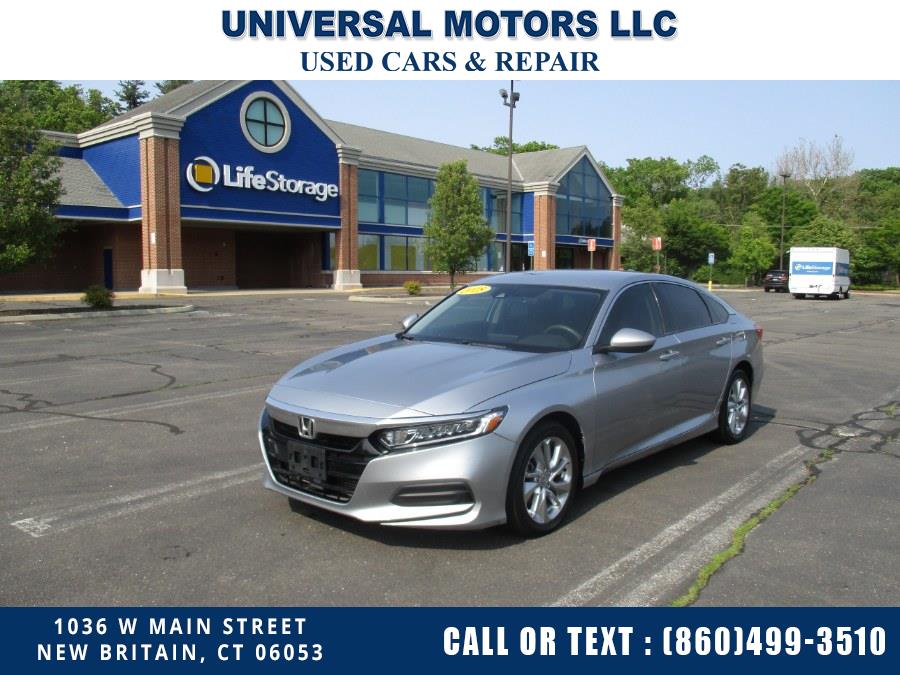 2018 Honda Accord Sedan LX 1.5T CVT, available for sale in New Britain, Connecticut | Universal Motors LLC. New Britain, Connecticut