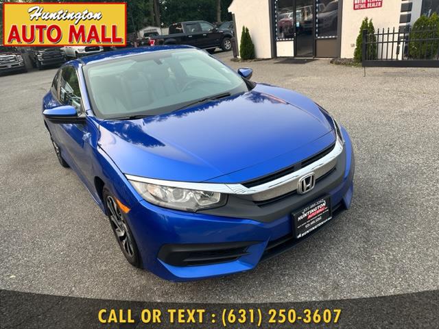 2016 Honda Civic Coupe 2dr CVT LX, available for sale in Huntington Station, New York | Huntington Auto Mall. Huntington Station, New York 2016 Honda Civic Coupe 2dr CVT LX, available for sale in Huntington Station, New York | Huntington Auto Mall. Huntington Station, New York