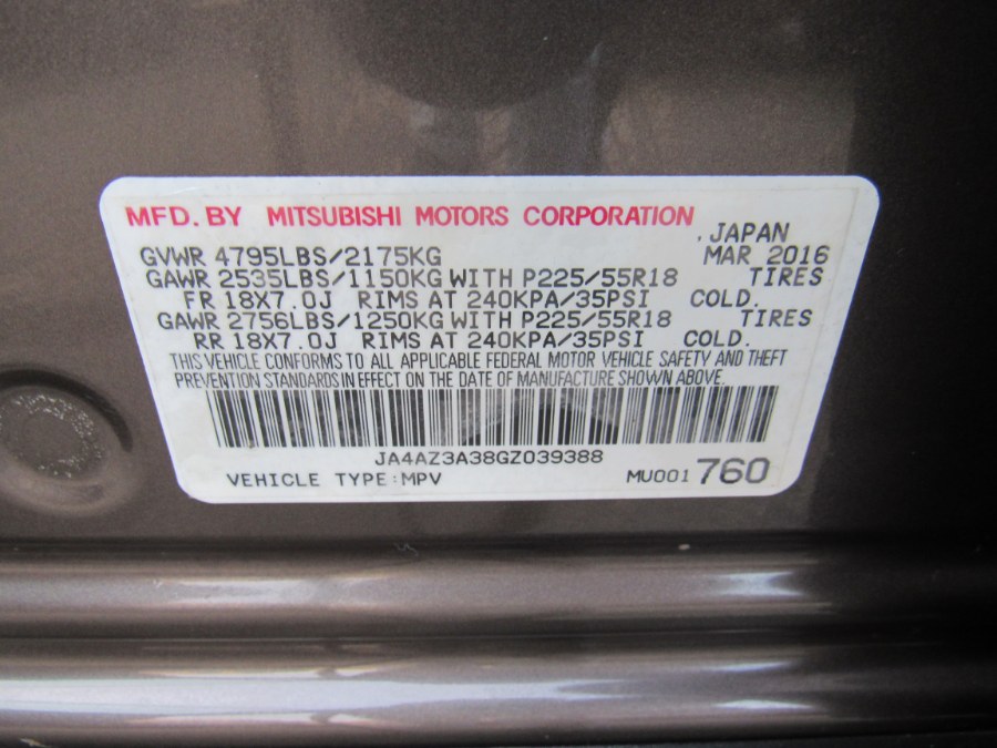 2016 Mitsubishi Outlander SE, available for sale in Worcester, Massachusetts | Hilario's Auto Sales Inc.. Worcester, Massachusetts 2016 Mitsubishi Outlander SE, available for sale in Worcester, Massachusetts | Hilario's Auto Sales Inc.. Worcester, Massachusetts