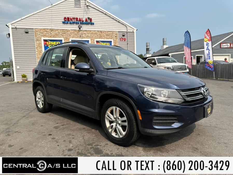 2016 Volkswagen Tiguan 4MOTION 4dr Auto S, available for sale in East Windsor, Connecticut | Central A/S LLC. East Windsor, Connecticut