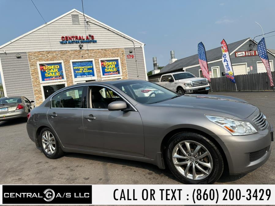2008 Infiniti G35 Sedan 4dr x AWD, available for sale in East Windsor, Connecticut | Central A/S LLC. East Windsor, Connecticut 2008 Infiniti G35 Sedan 4dr x AWD, available for sale in East Windsor, Connecticut | Central A/S LLC. East Windsor, Connecticut
