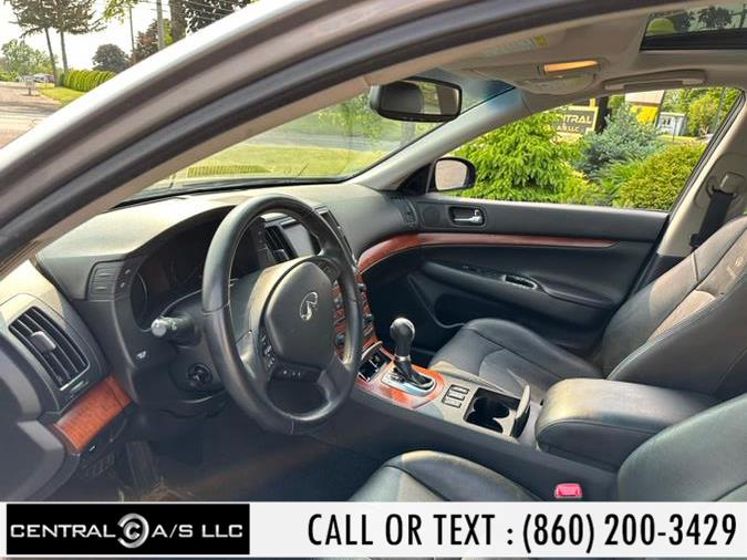 2008 Infiniti G35 Sedan 4dr x AWD, available for sale in East Windsor, Connecticut | Central A/S LLC. East Windsor, Connecticut 2008 Infiniti G35 Sedan 4dr x AWD, available for sale in East Windsor, Connecticut | Central A/S LLC. East Windsor, Connecticut
