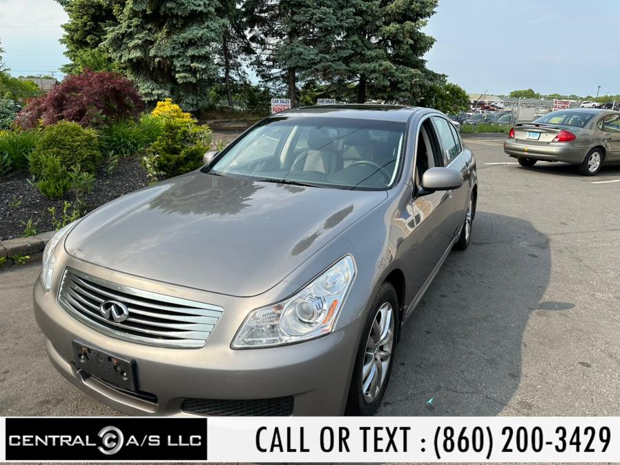 2008 Infiniti G35 Sedan 4dr x AWD, available for sale in East Windsor, Connecticut | Central A/S LLC. East Windsor, Connecticut 2008 Infiniti G35 Sedan 4dr x AWD, available for sale in East Windsor, Connecticut | Central A/S LLC. East Windsor, Connecticut