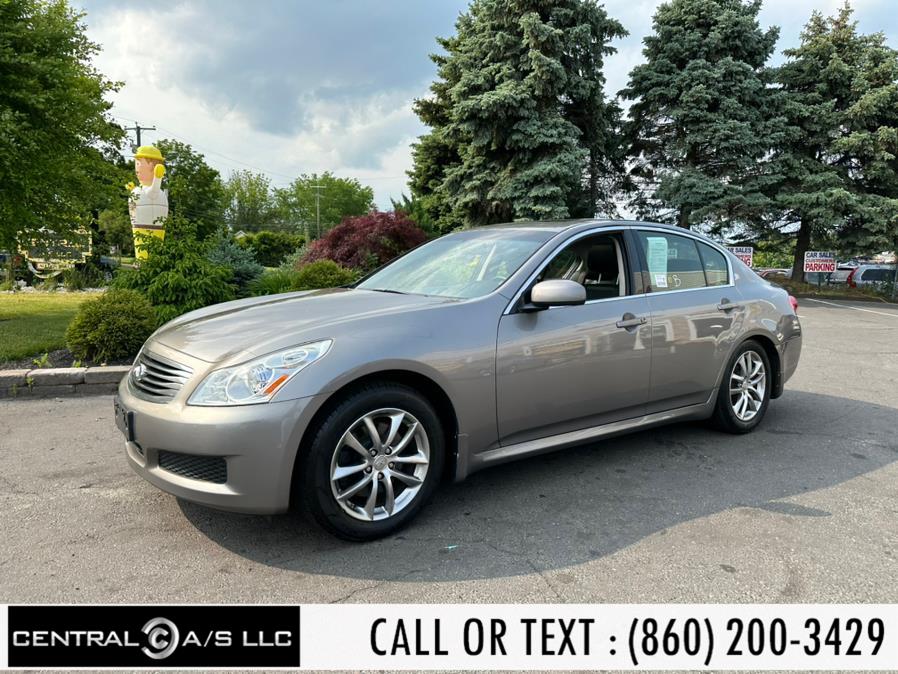 2008 Infiniti G35 Sedan 4dr x AWD, available for sale in East Windsor, Connecticut | Central A/S LLC. East Windsor, Connecticut 2008 Infiniti G35 Sedan 4dr x AWD, available for sale in East Windsor, Connecticut | Central A/S LLC. East Windsor, Connecticut