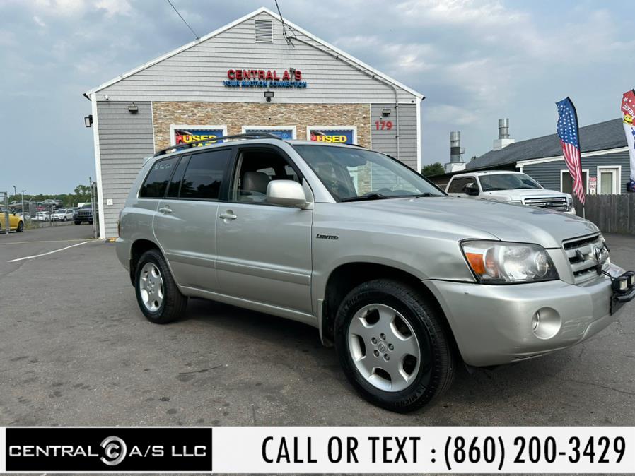 2005 Toyota Highlander 4dr V6 4WD w/3rd Row, available for sale in East Windsor, Connecticut | Central A/S LLC. East Windsor, Connecticut 2005 Toyota Highlander 4dr V6 4WD w/3rd Row, available for sale in East Windsor, Connecticut | Central A/S LLC. East Windsor, Connecticut