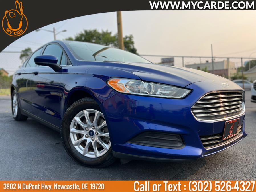 2016 Ford Fusion 4dr Sdn S FWD, available for sale in Newcastle, Delaware | My Car. Newcastle, Delaware