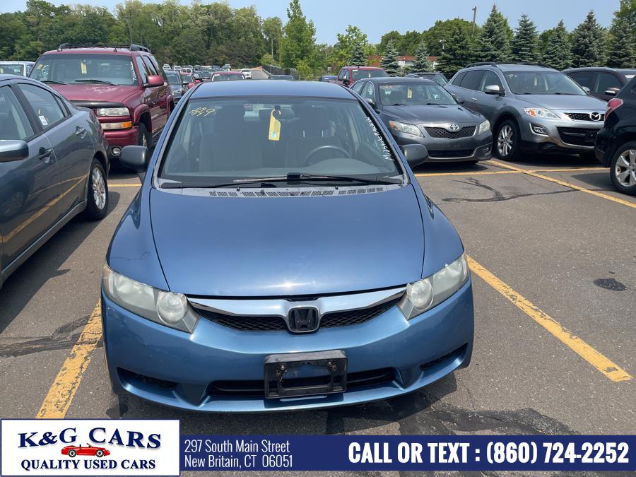 2009 Honda Civic Sdn 4dr Auto DX-VP, available for sale in New Britain, Connecticut | K and G Cars . New Britain, Connecticut 2009 Honda Civic Sdn 4dr Auto DX-VP, available for sale in New Britain, Connecticut | K and G Cars . New Britain, Connecticut