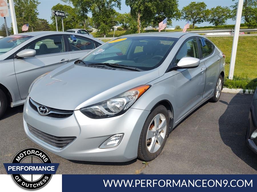 2013 Hyundai Elantra 4dr Sdn Auto GLS PZEV *Ltd Avail*, available for sale in Wappingers Falls, New York | Performance Motor Cars. Wappingers Falls, New York