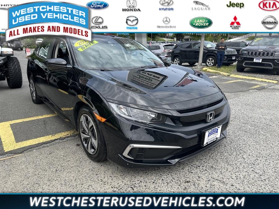 2019 Honda Civic LX, available for sale in White Plains, New York | Westchester Used Vehicles. White Plains, New York 2019 Honda Civic LX, available for sale in White Plains, New York | Westchester Used Vehicles. White Plains, New York