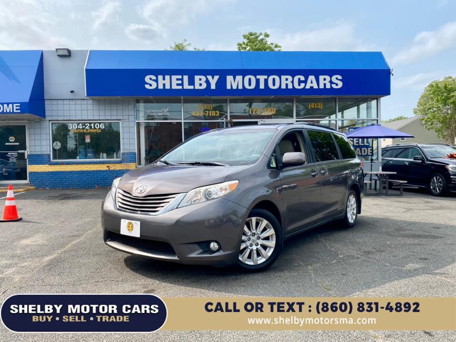 2013 Toyota Sienna 5dr 7-Pass Van V6 XLE AWD (Natl), available for sale in Springfield, Massachusetts | Shelby Motor Cars. Springfield, Massachusetts