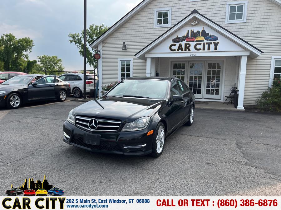 2014 Mercedes-Benz C-Class 4dr Sdn C 300 Sport 4MATIC, available for sale in East Windsor, Connecticut | Car City LLC. East Windsor, Connecticut