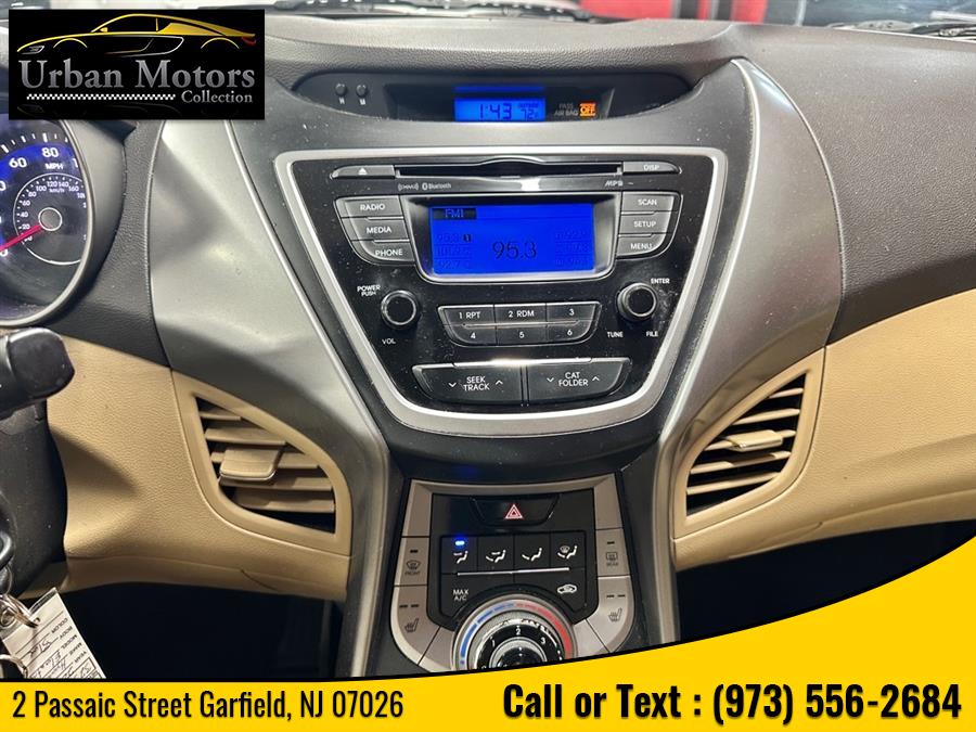 2013 Hyundai Elantra GLS PZEV, available for sale in Garfield, New Jersey | Urban Motors Collection. Garfield, New Jersey 2013 Hyundai Elantra GLS PZEV, available for sale in Garfield, New Jersey | Urban Motors Collection. Garfield, New Jersey