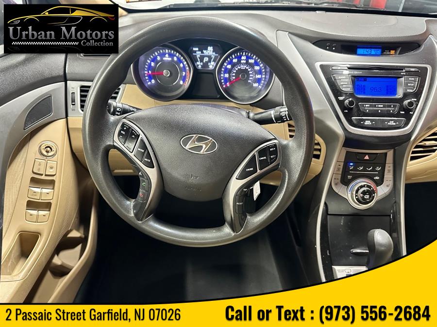 2013 Hyundai Elantra GLS PZEV, available for sale in Garfield, New Jersey | Urban Motors Collection. Garfield, New Jersey 2013 Hyundai Elantra GLS PZEV, available for sale in Garfield, New Jersey | Urban Motors Collection. Garfield, New Jersey
