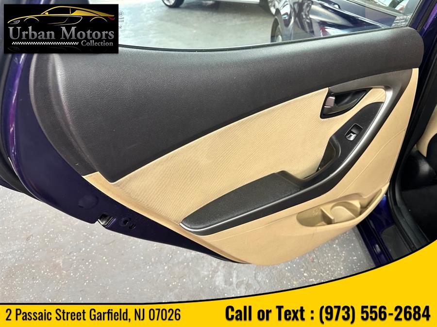 2013 Hyundai Elantra GLS PZEV, available for sale in Garfield, New Jersey | Urban Motors Collection. Garfield, New Jersey 2013 Hyundai Elantra GLS PZEV, available for sale in Garfield, New Jersey | Urban Motors Collection. Garfield, New Jersey