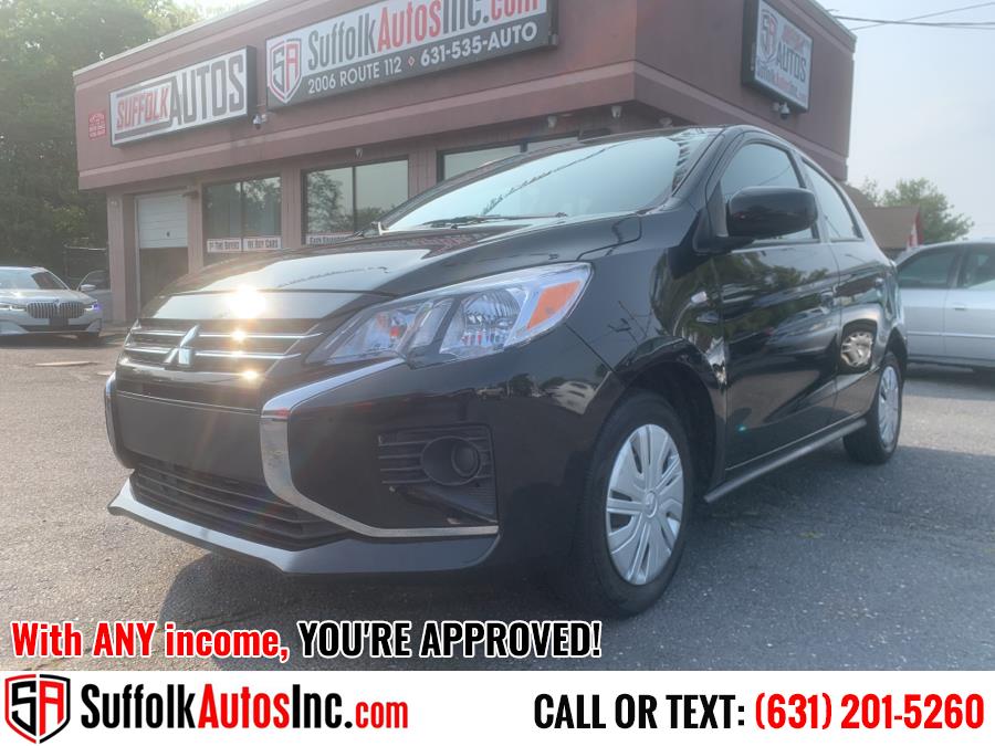 2021 Mitsubishi Mirage ES CVT, available for sale in Medford, New York | Suffolk Autos Inc. Medford, New York 2021 Mitsubishi Mirage ES CVT, available for sale in Medford, New York | Suffolk Autos Inc. Medford, New York