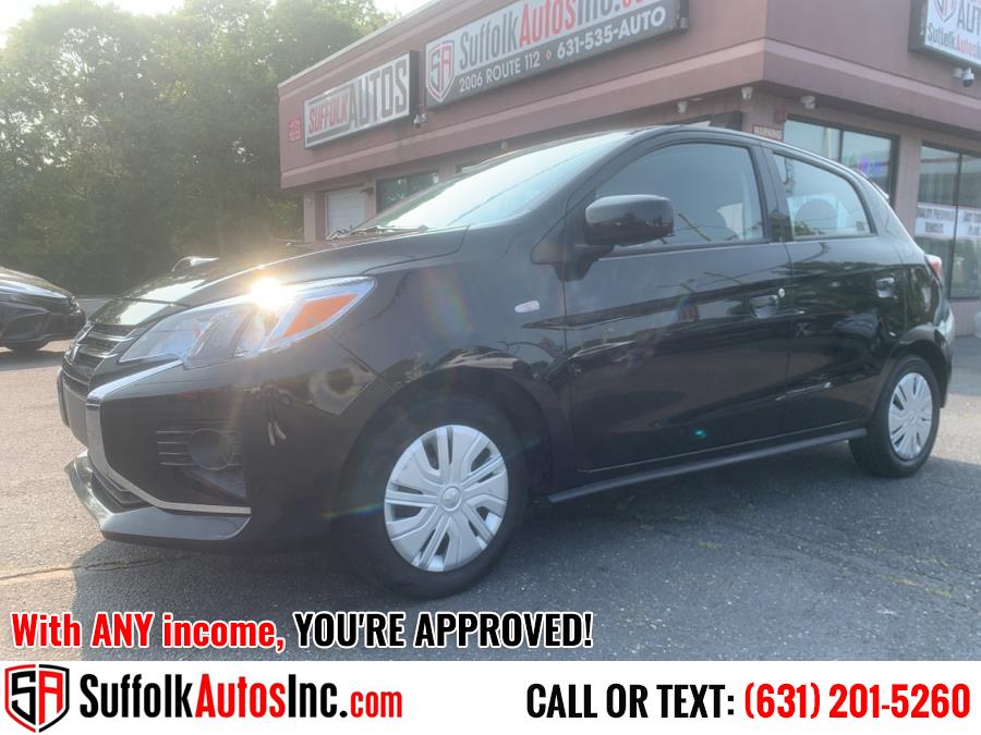 2021 Mitsubishi Mirage ES CVT, available for sale in Medford, New York | Suffolk Autos Inc. Medford, New York 2021 Mitsubishi Mirage ES CVT, available for sale in Medford, New York | Suffolk Autos Inc. Medford, New York