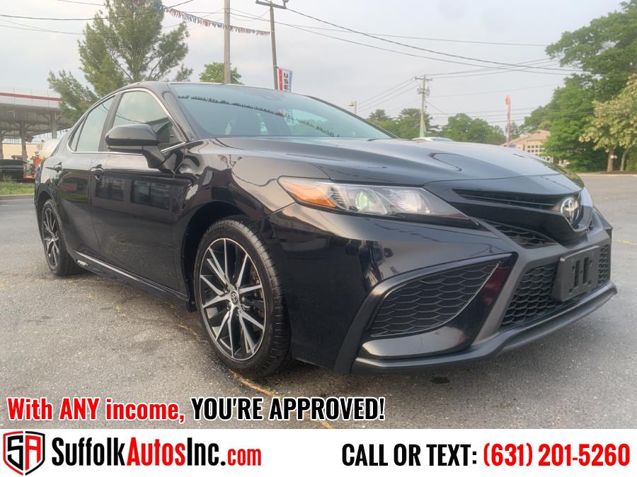 2021 Toyota Camry SE Nightshade Auto (Natl), available for sale in Medford, New York | Suffolk Autos Inc. Medford, New York 2021 Toyota Camry SE Nightshade Auto (Natl), available for sale in Medford, New York | Suffolk Autos Inc. Medford, New York