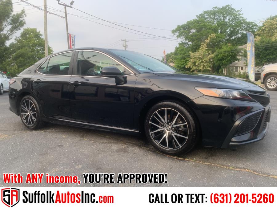2021 Toyota Camry SE Nightshade Auto (Natl), available for sale in Medford, New York | Suffolk Autos Inc. Medford, New York 2021 Toyota Camry SE Nightshade Auto (Natl), available for sale in Medford, New York | Suffolk Autos Inc. Medford, New York