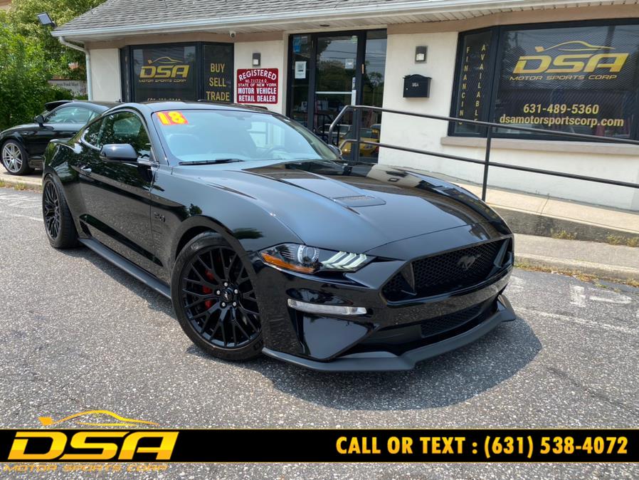 2018 Ford Mustang GT Premium Fastback, available for sale in Commack, New York | DSA Motor Sports Corp. Commack, New York 2018 Ford Mustang GT Premium Fastback, available for sale in Commack, New York | DSA Motor Sports Corp. Commack, New York