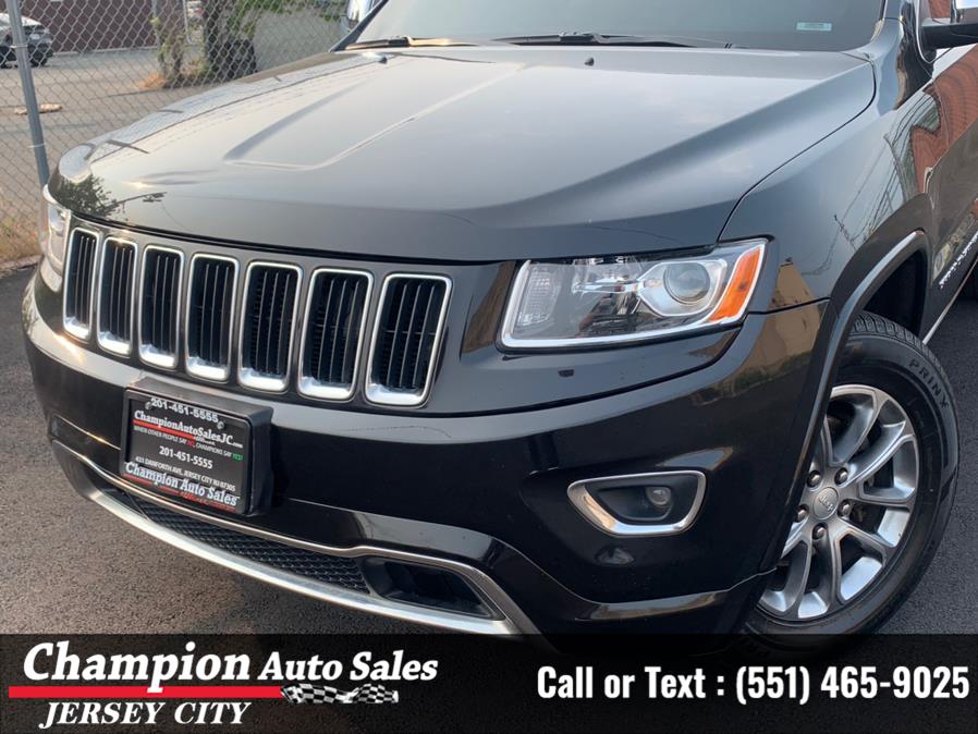 2014 Jeep Grand Cherokee 4WD 4dr Limited, available for sale in Jersey City, New Jersey | Champion Auto Sales. Jersey City, New Jersey