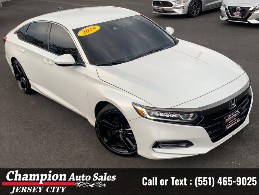 2019 Honda Accord Sedan Sport 1.5T CVT, available for sale in Jersey City, New Jersey | Champion Auto Sales of JC. Jersey City, New Jersey 2019 Honda Accord Sedan Sport 1.5T CVT, available for sale in Jersey City, New Jersey | Champion Auto Sales of JC. Jersey City, New Jersey