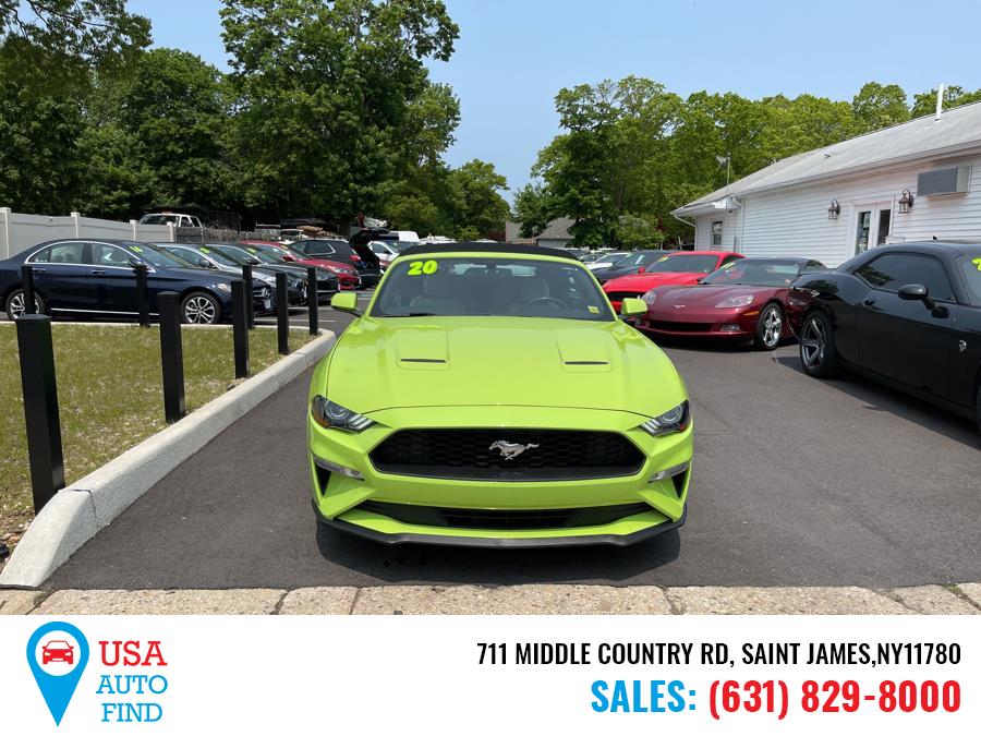 2020 Ford Mustang EcoBoost Premium Convertible, available for sale in Saint James, New York | USA Auto Find. Saint James, New York 2020 Ford Mustang EcoBoost Premium Convertible, available for sale in Saint James, New York | USA Auto Find. Saint James, New York