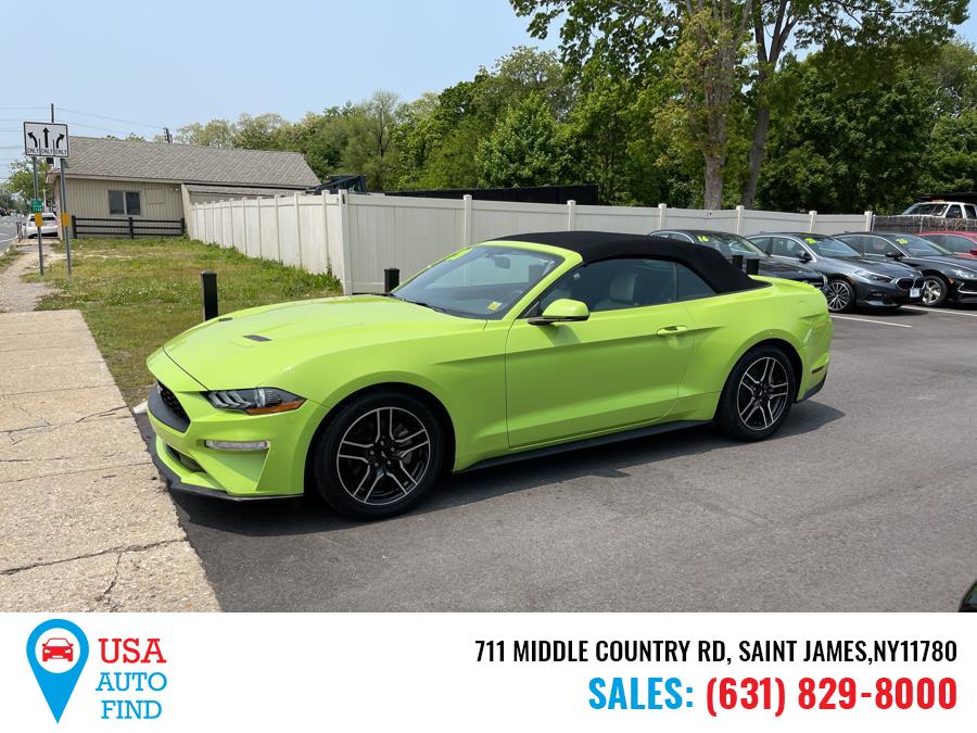 2020 Ford Mustang EcoBoost Premium Convertible, available for sale in Saint James, New York | USA Auto Find. Saint James, New York 2020 Ford Mustang EcoBoost Premium Convertible, available for sale in Saint James, New York | USA Auto Find. Saint James, New York