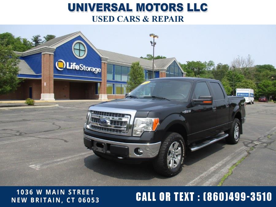 2014 Ford F-150 4WD SuperCrew 145" XLT, available for sale in New Britain, Connecticut | Universal Motors LLC. New Britain, Connecticut 2014 Ford F-150 4WD SuperCrew 145" XLT, available for sale in New Britain, Connecticut | Universal Motors LLC. New Britain, Connecticut
